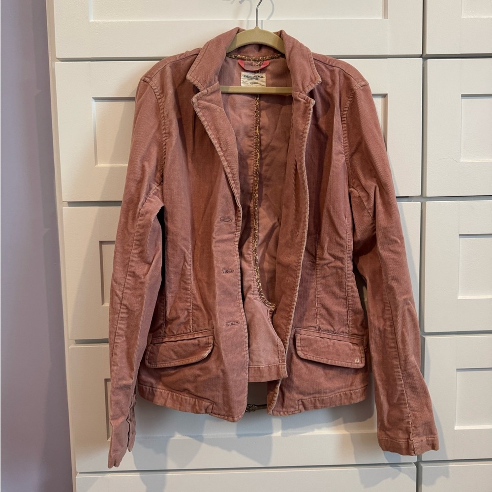 American Eagle Outfitters Dusty Rose Blazer